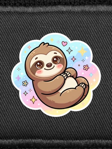 Pastell Sloth Kuscheldesign