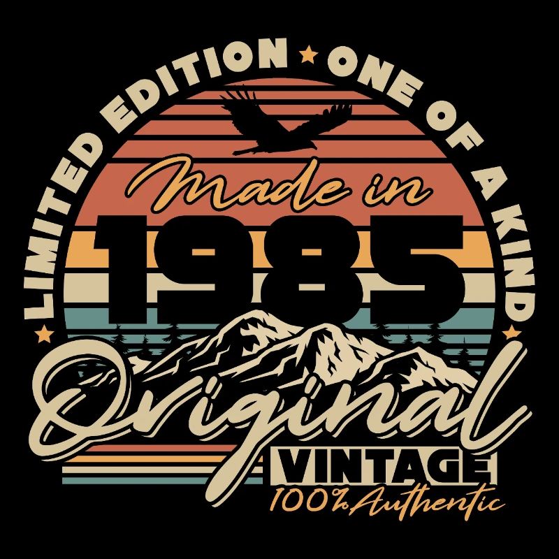 1985 Vintage Birthday Retro Gift