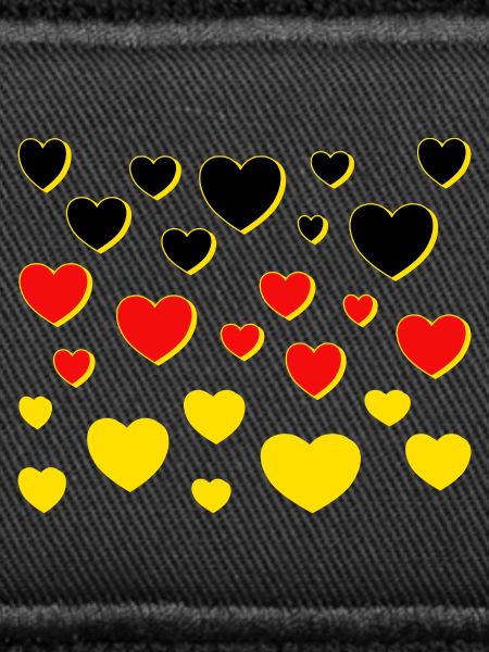 Germany Flag Hearts