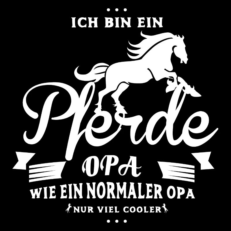 Pferde Shirt-Cooler Opa