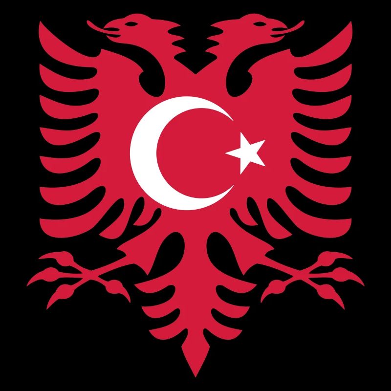 Albania Turkey flag