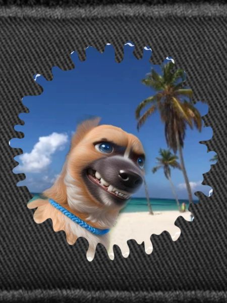 Crazy Beach Dog