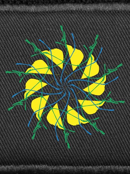 Random patterns circled