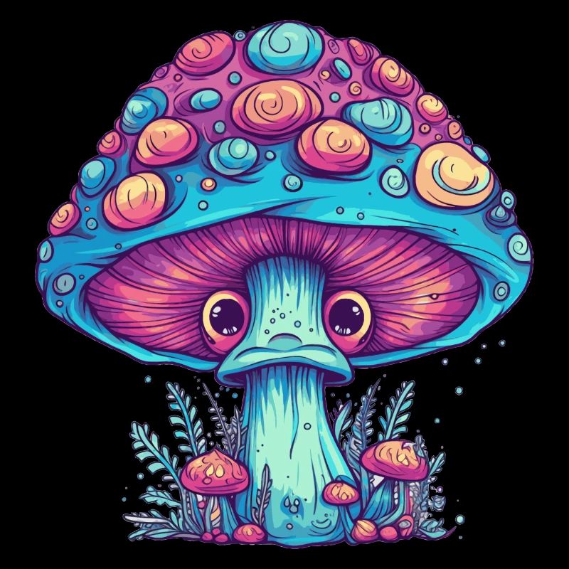 Psychedelic Mushroom - Magic Mushroom
