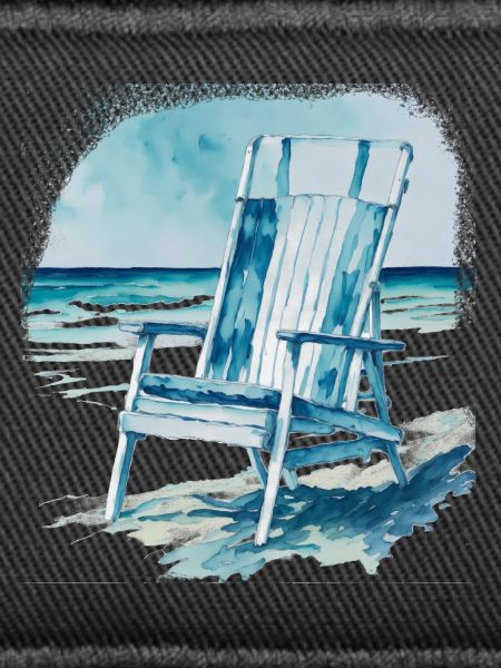 Liegestuhl am Strand
