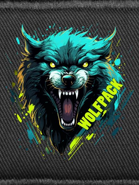 Neon Wolf Mask