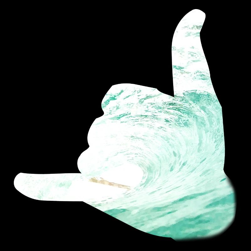 Hallo Surfer Shaka
