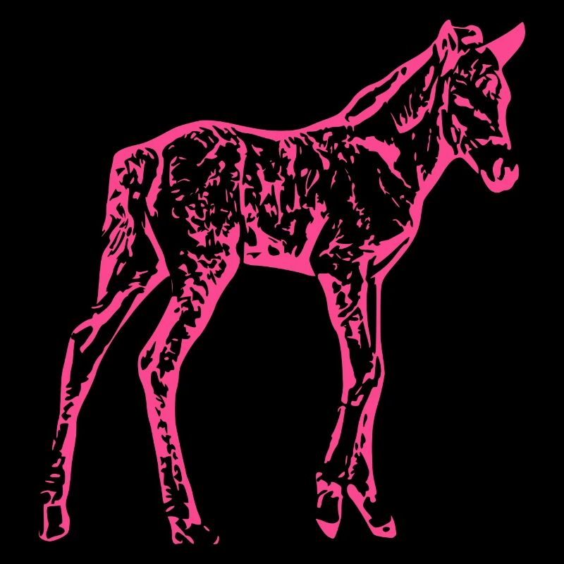 Cheval rose rose