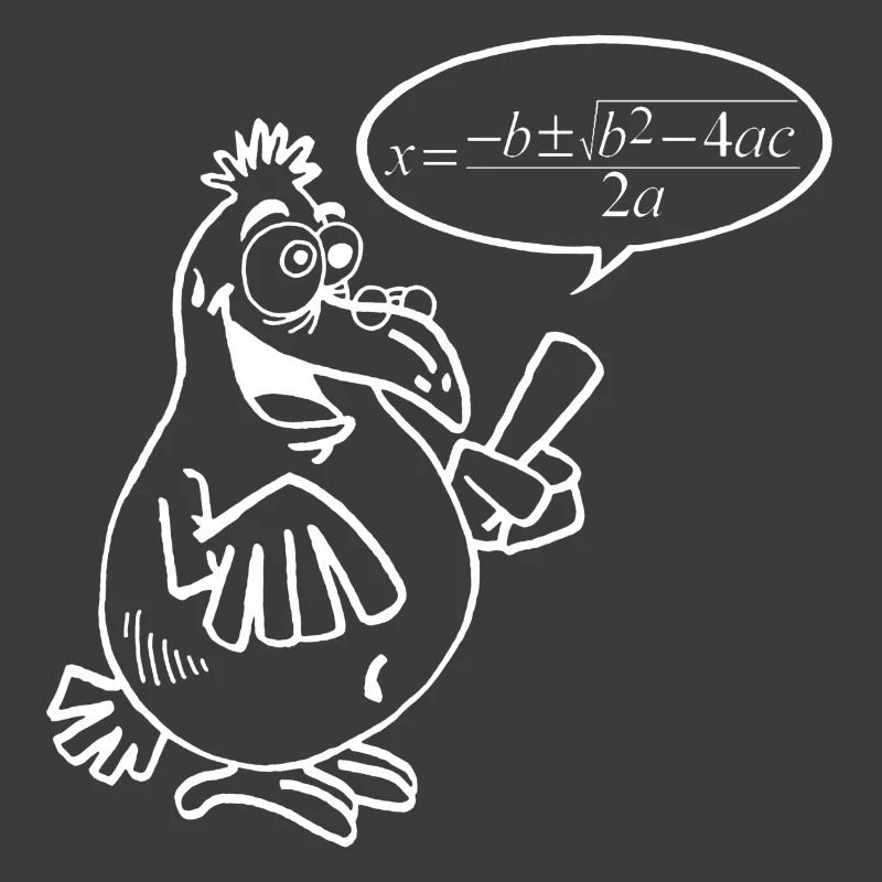 Weißer Schlauer Vogel
