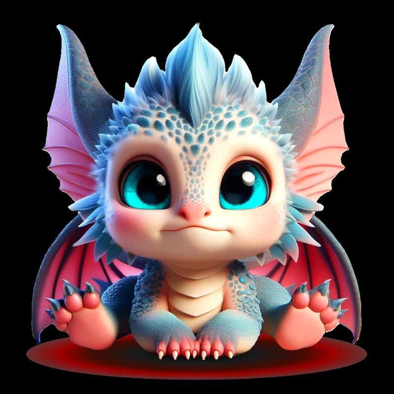 Adorables bébés Dragons | Édition Chibi colorée