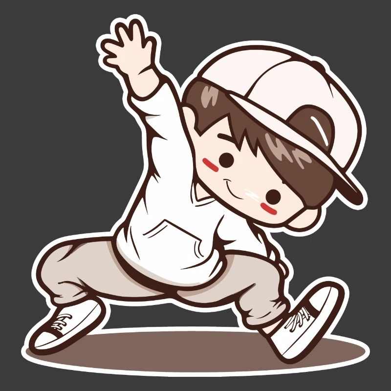 Little Breakdancing Boy