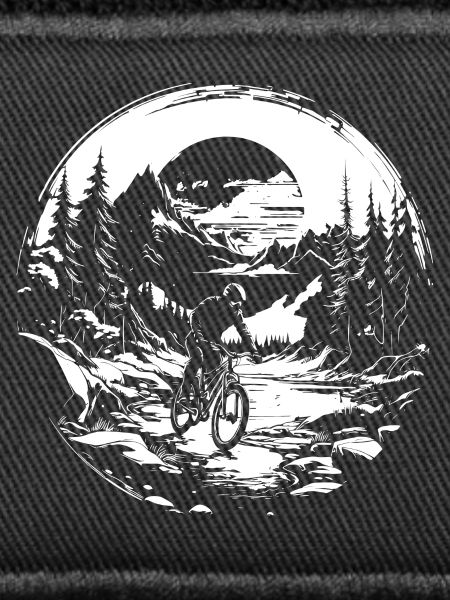 Mountain Biker Graphic