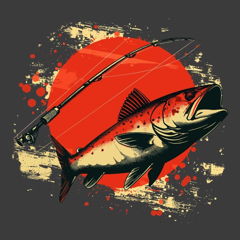Fischen Grafik