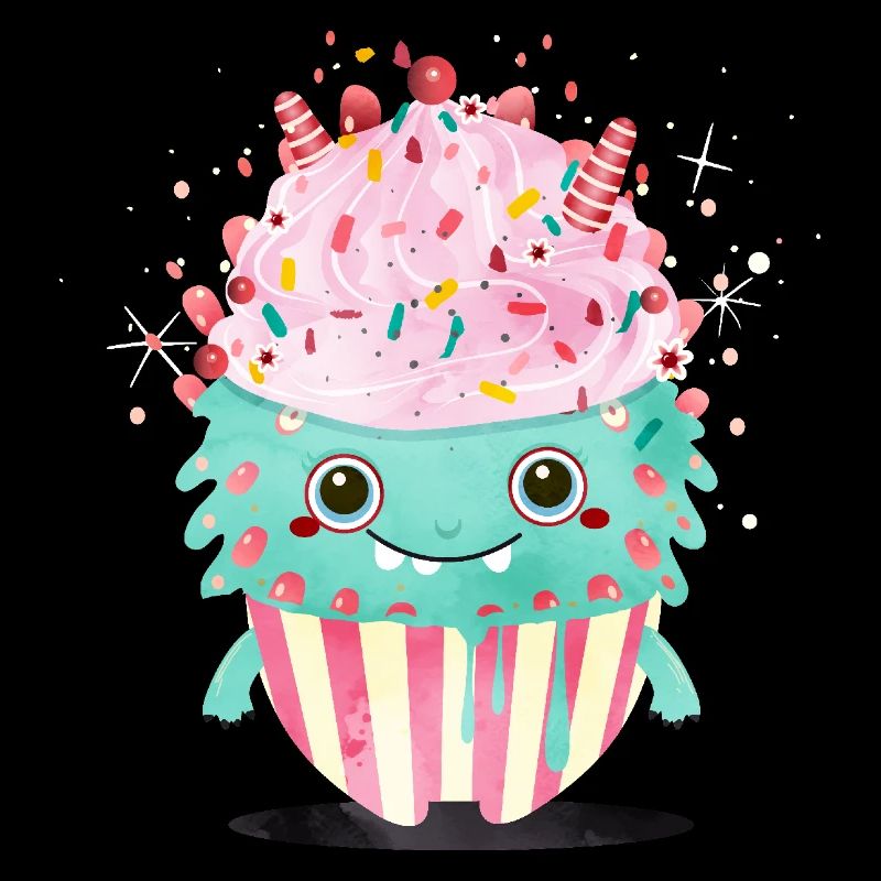 Mignon Cupcake Monster - Mignon et ludique