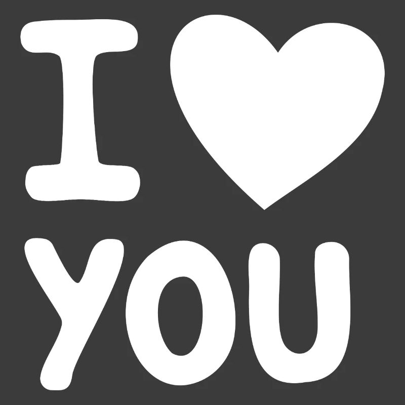 Ich liebe dich, Weiß