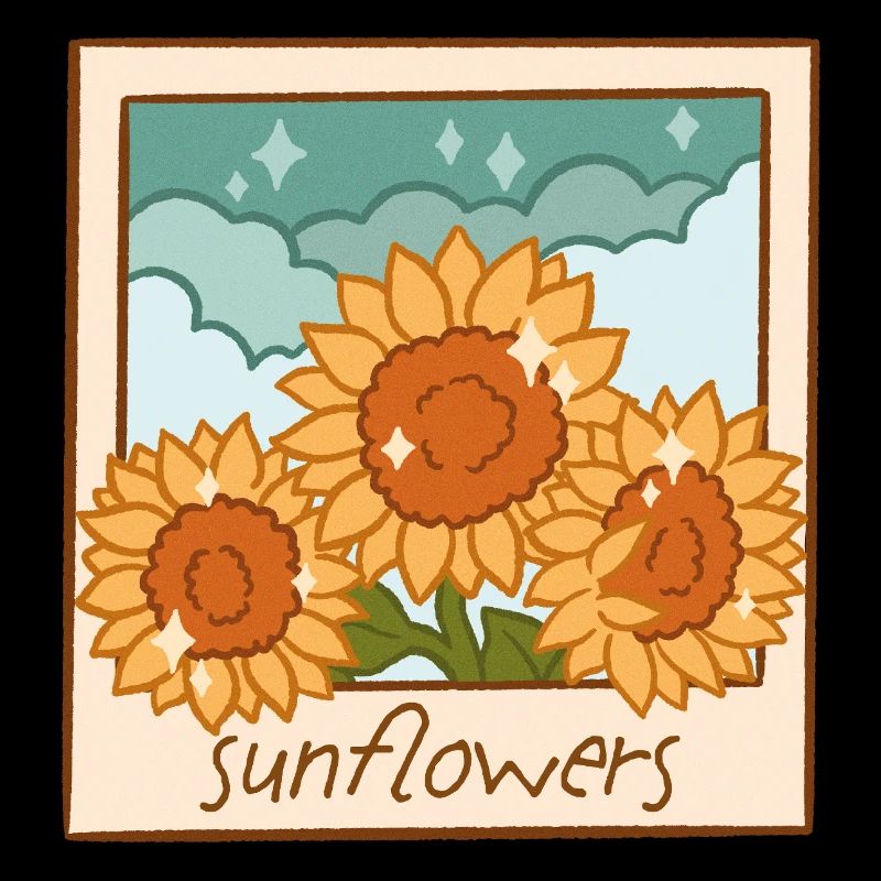 Sonnenblumen Sofortbild Design