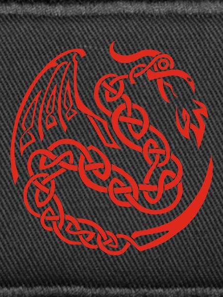 Red Celtic Dragon