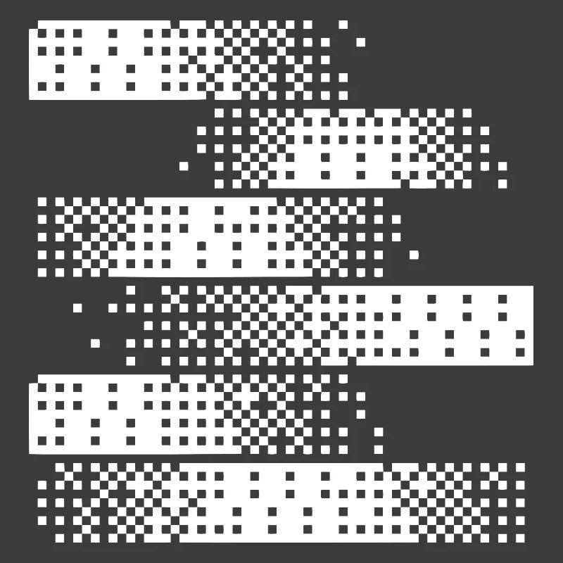 Abstract Digital Pixel Pattern