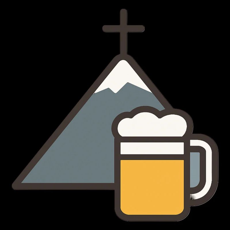 Bergkreuz Biergipfel