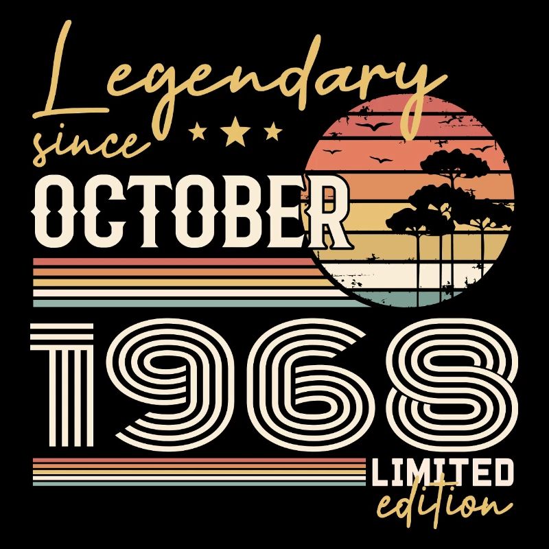October 1968 Gift - Awesome Since October 1968