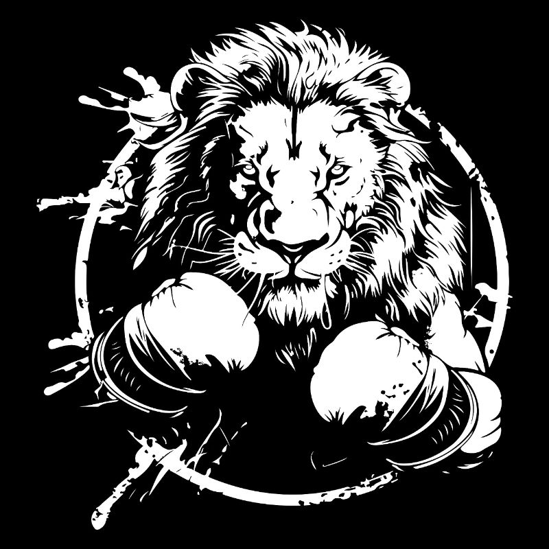 Lion Boxer Boxe MMA