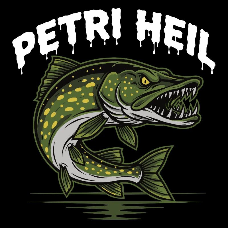 Petri Heil Angler Shirt
