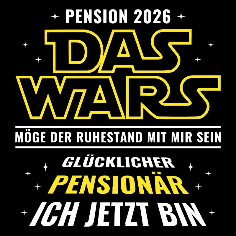 Pension 2026 That's it - Happy pensioner