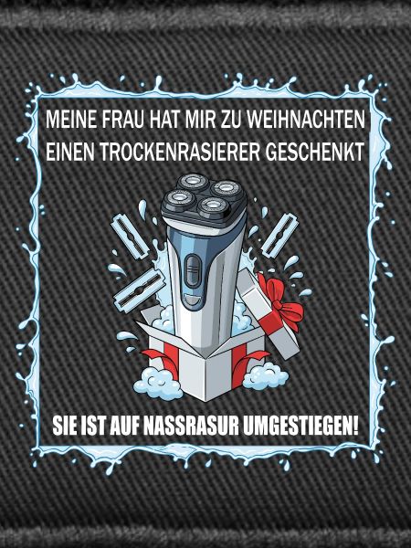 Trockenrasierer-Geschenk