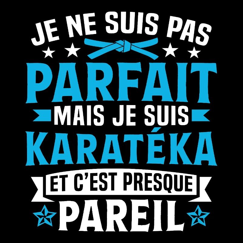 je suis karatéka cadeau karaté