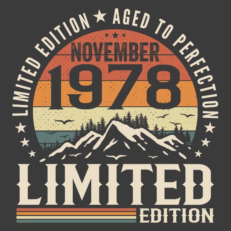 November 1978 Einzigartiges Retro-Jubiläum