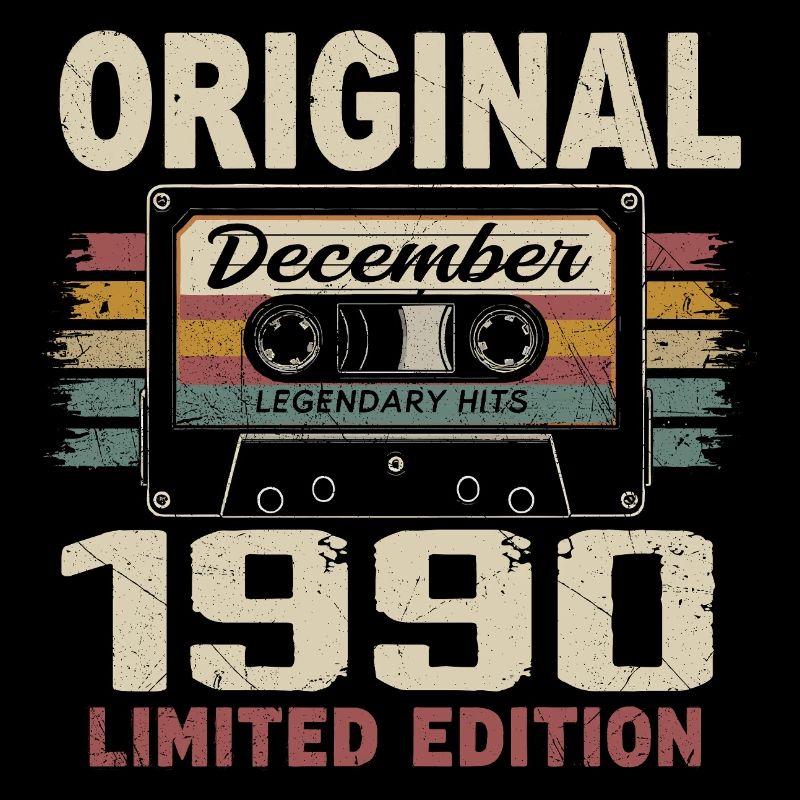 Dezember 1990 Geburtstagsgeschenk