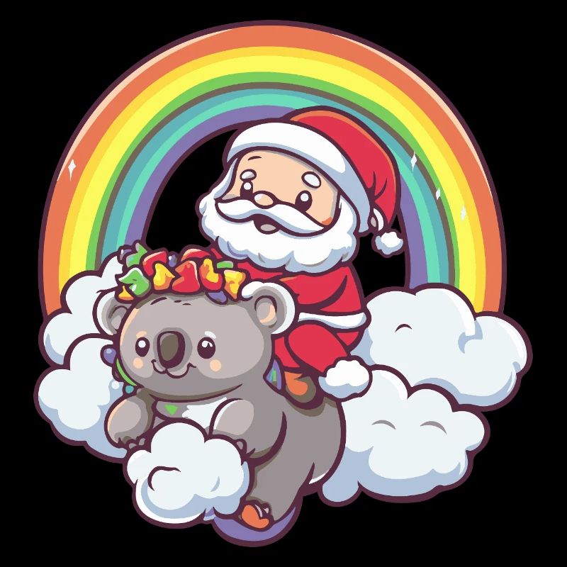 Koala Père Noël Noël
