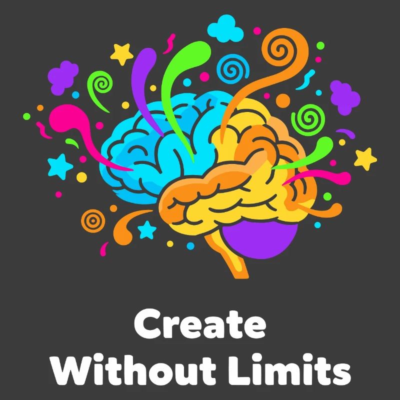 Creative brain art without limits