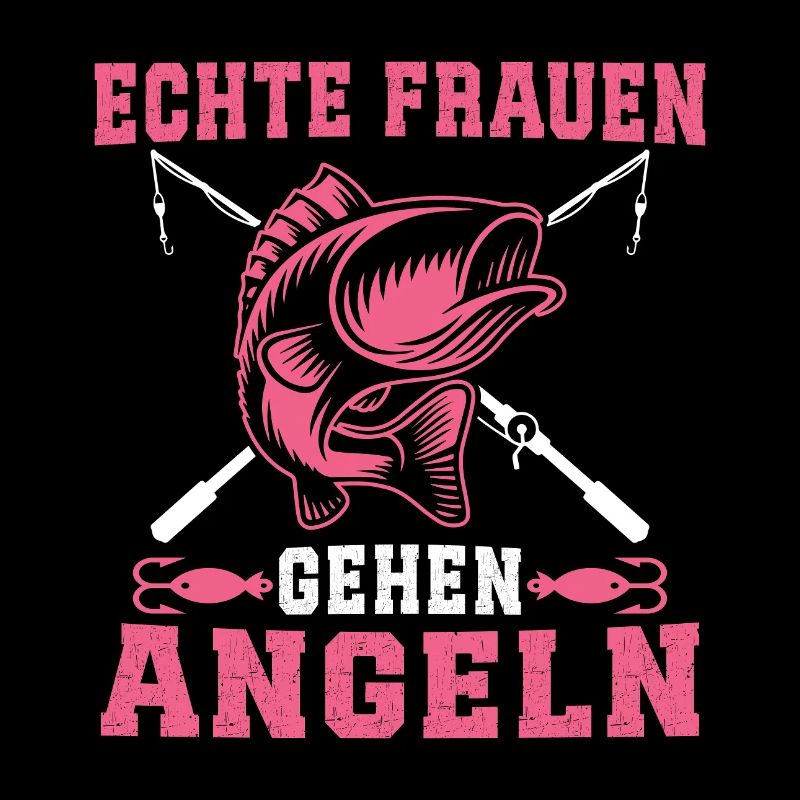 Echte Frauen Gehen Angeln 