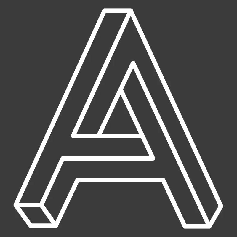 Impossible Form A – Optical Illusion Geometry