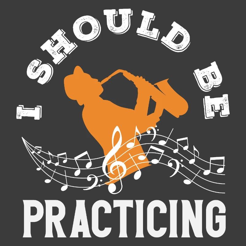Je devrais m’entraîner au saxophone drôle