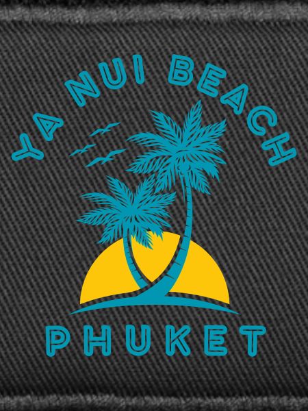 Phuket Beach Palm Sunset