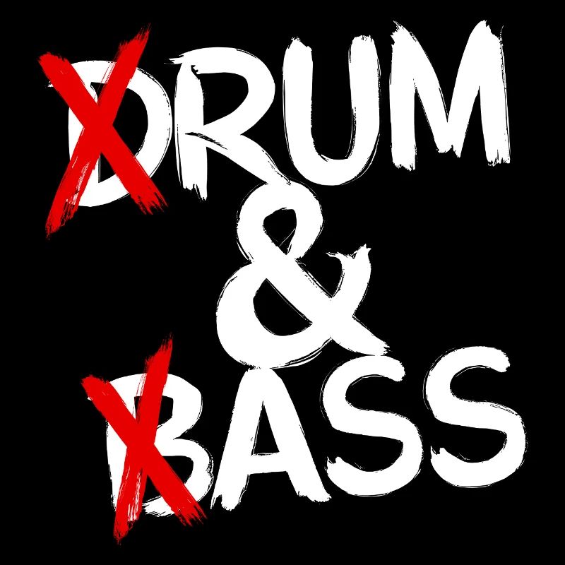 Drum & Bass Rum & Ass Drum Batteur drôle