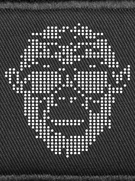 Monkey mit Sunglass Pixel-Design