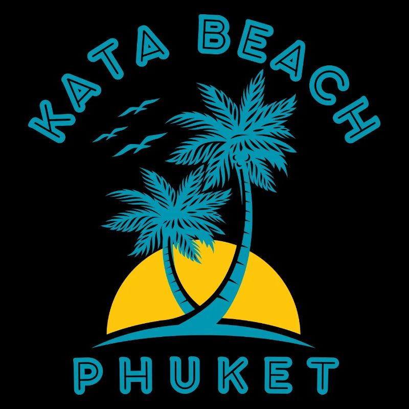 Kata Beach Phuket Palm Sunset