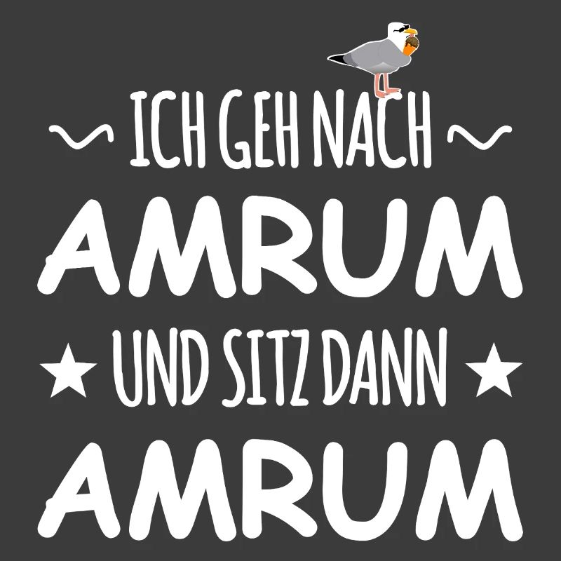 Amrum mit Schnaps Möwe