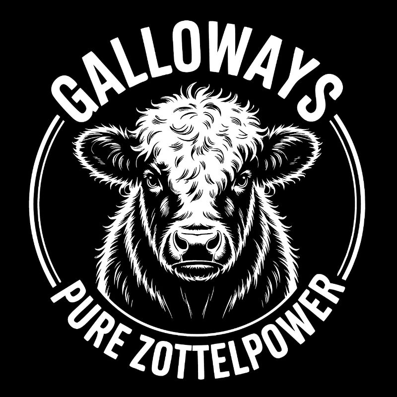 Tête de bœuf de Galloway