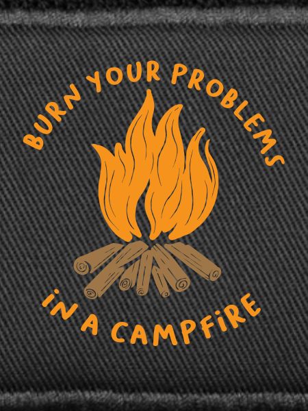 Burn Your Problems Lagerfeuer-Shirt