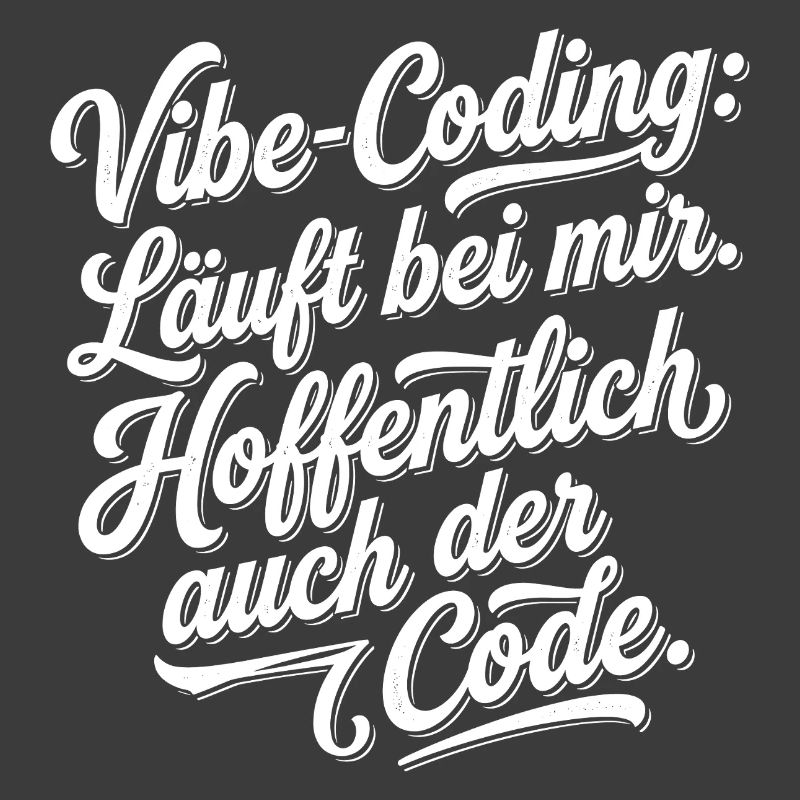 Vibe Coding läuft bei mir hoffentlich Code