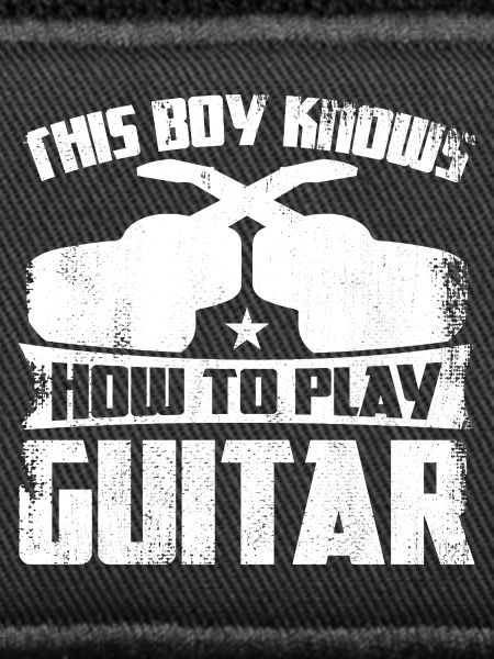 Guitariste drôle