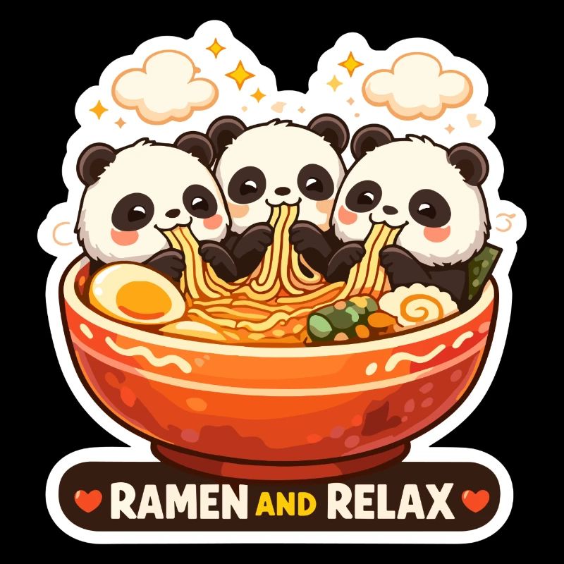 Panda Ramen & Relax Trio