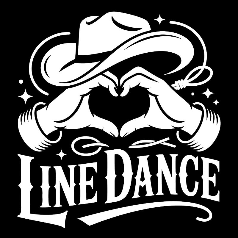 Line Dance Heart Hands Cowboy