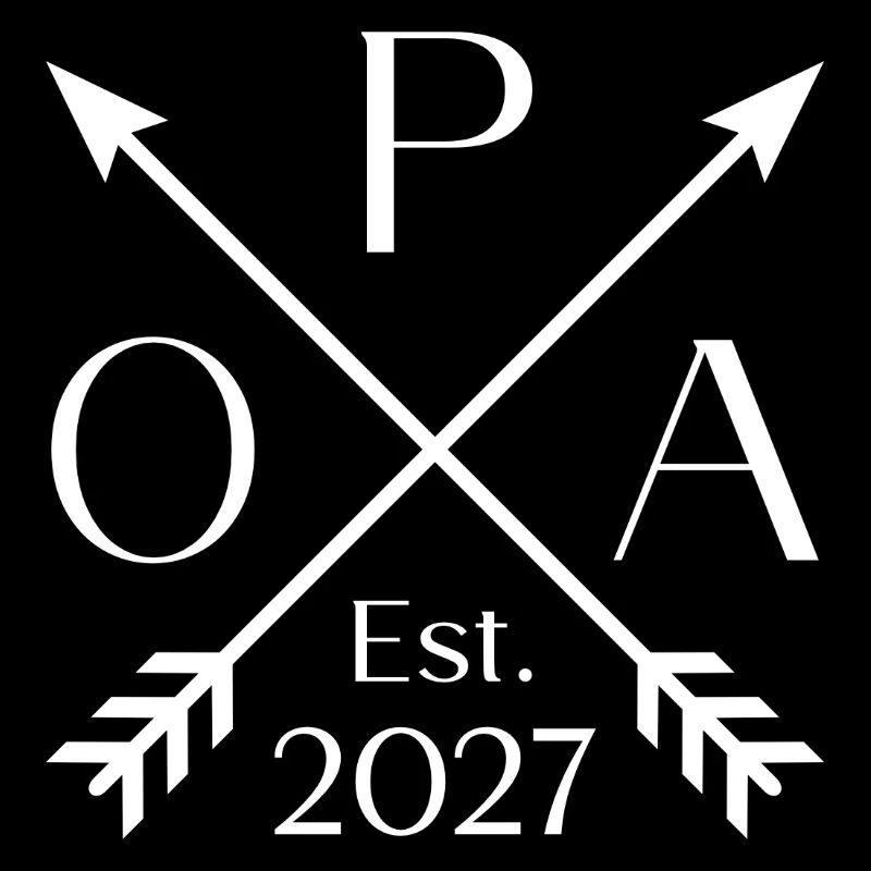 Befördert Zum Opa est. 2027 Stolzer Opa 2027