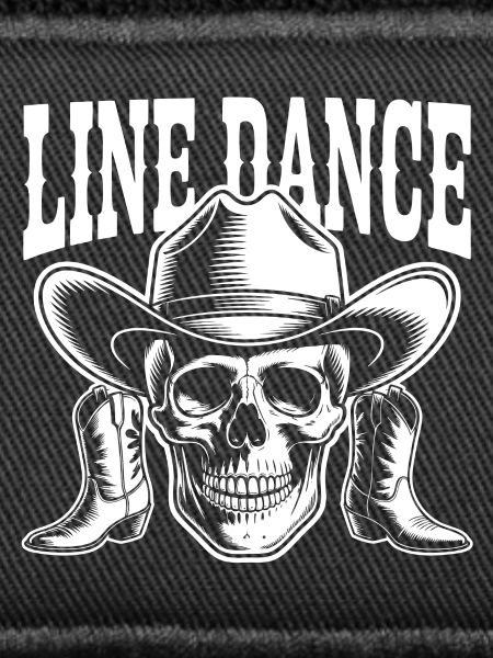 Line Dance Skull Western