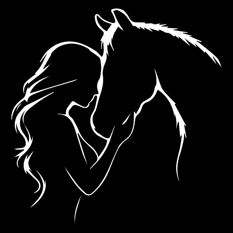 Pferd Mädchen Herz Liebe Reiten Reiterin